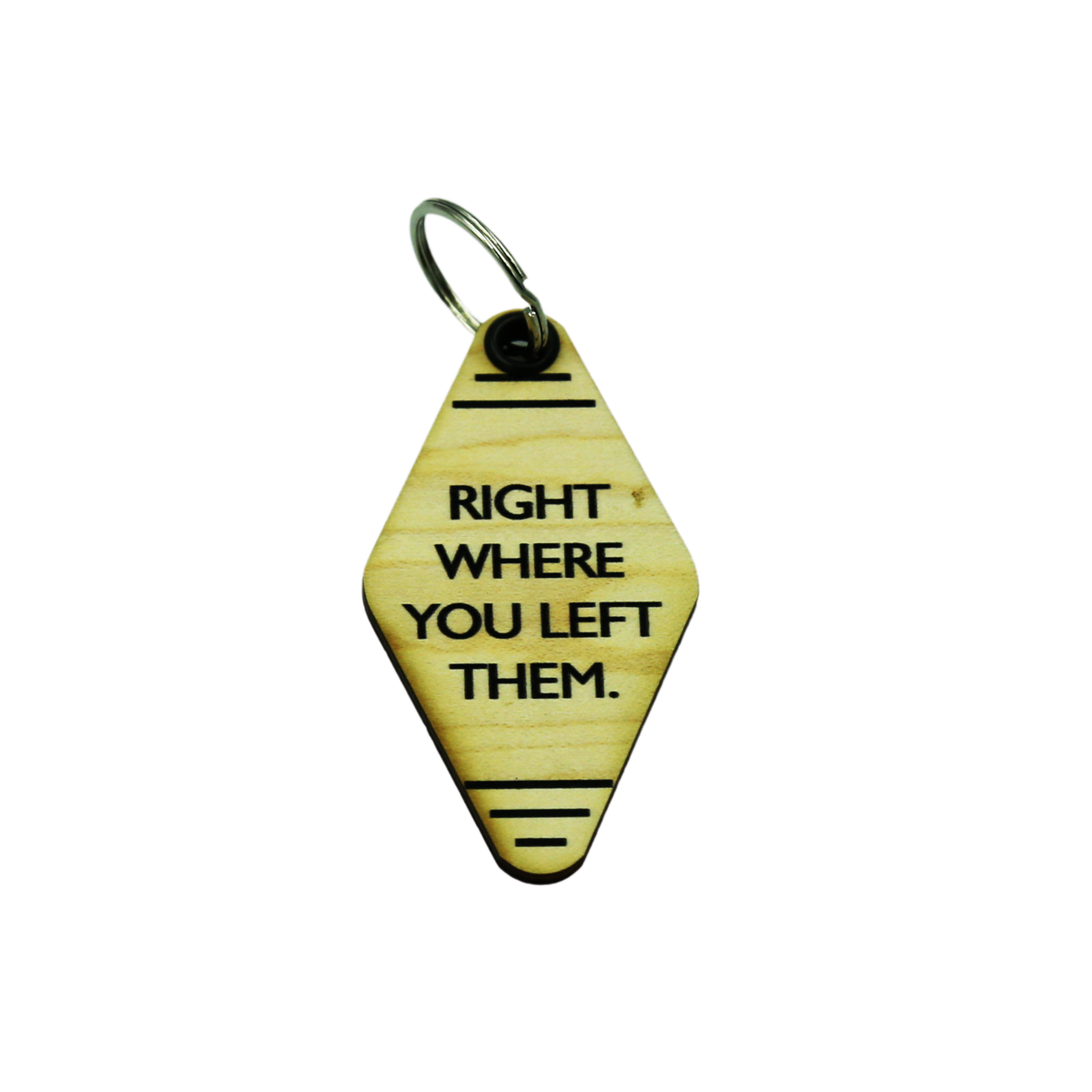 Keychain - Right Where You Left Them