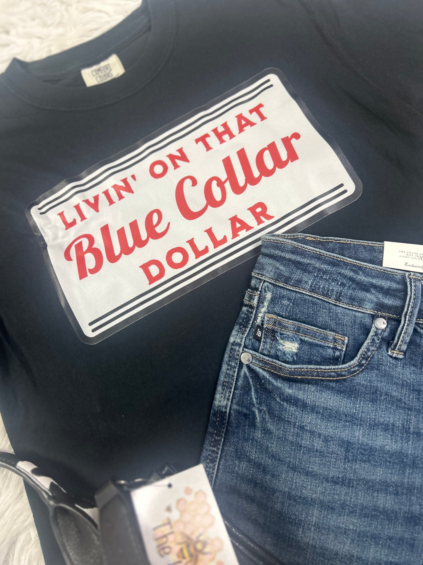 Blue Collar Dollar Tee