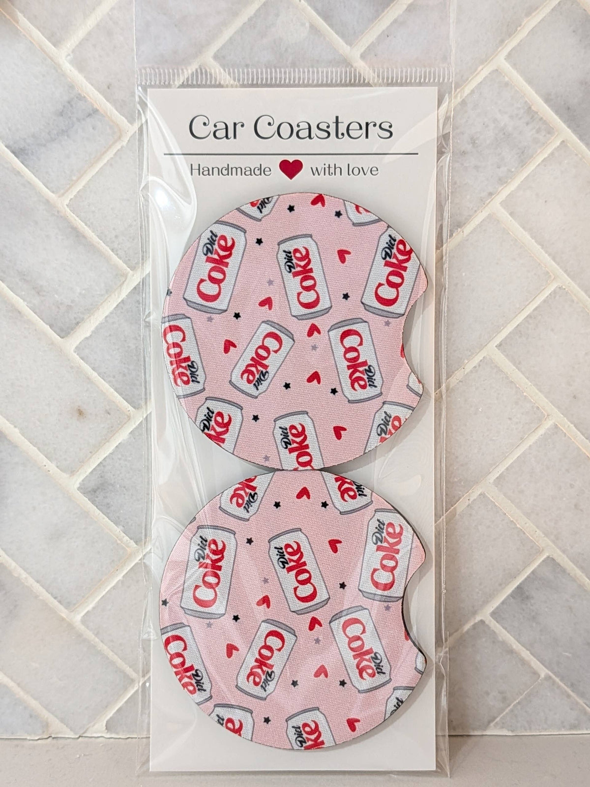 Diet Soda Car Coasters