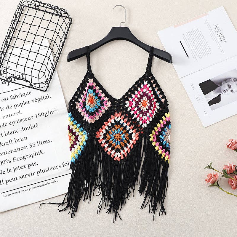 Bohemian Crochet Camisole