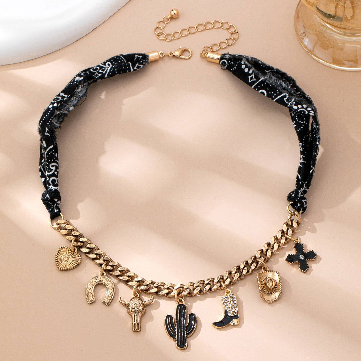 Western Scarf Necklace