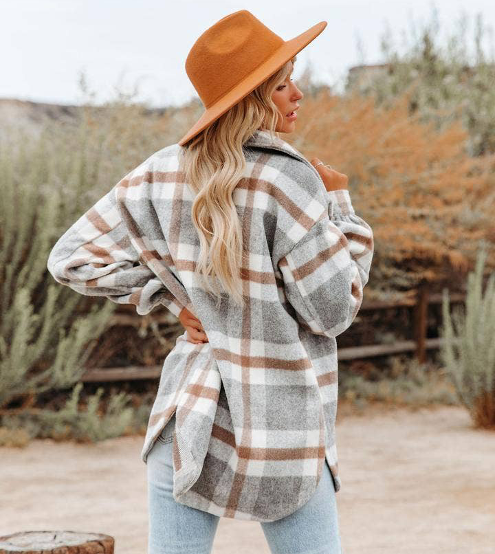 Grey Flannel Shacket