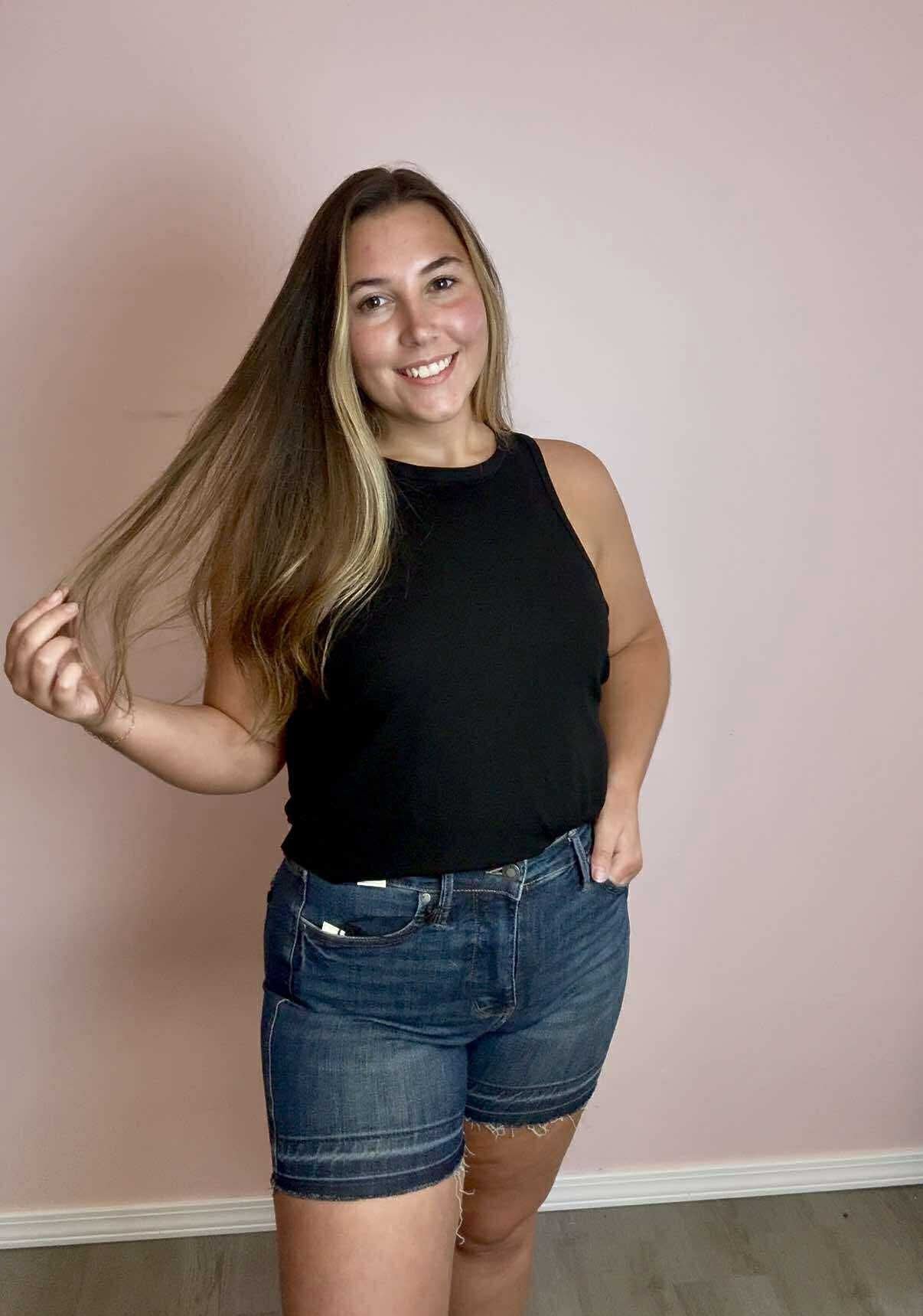 SASSY RIBBED BASIC TANK