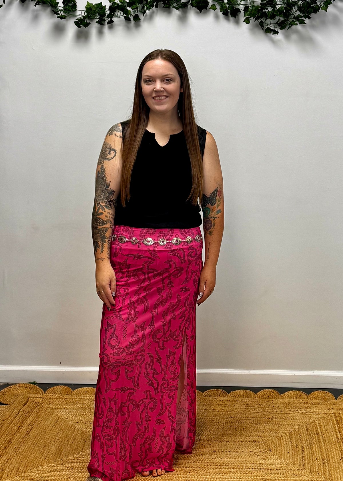 Cowgirls Like Us Slit Skirt