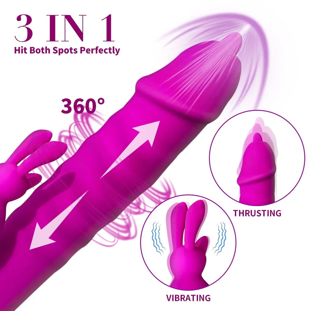 Heated Rabbit Vibrator