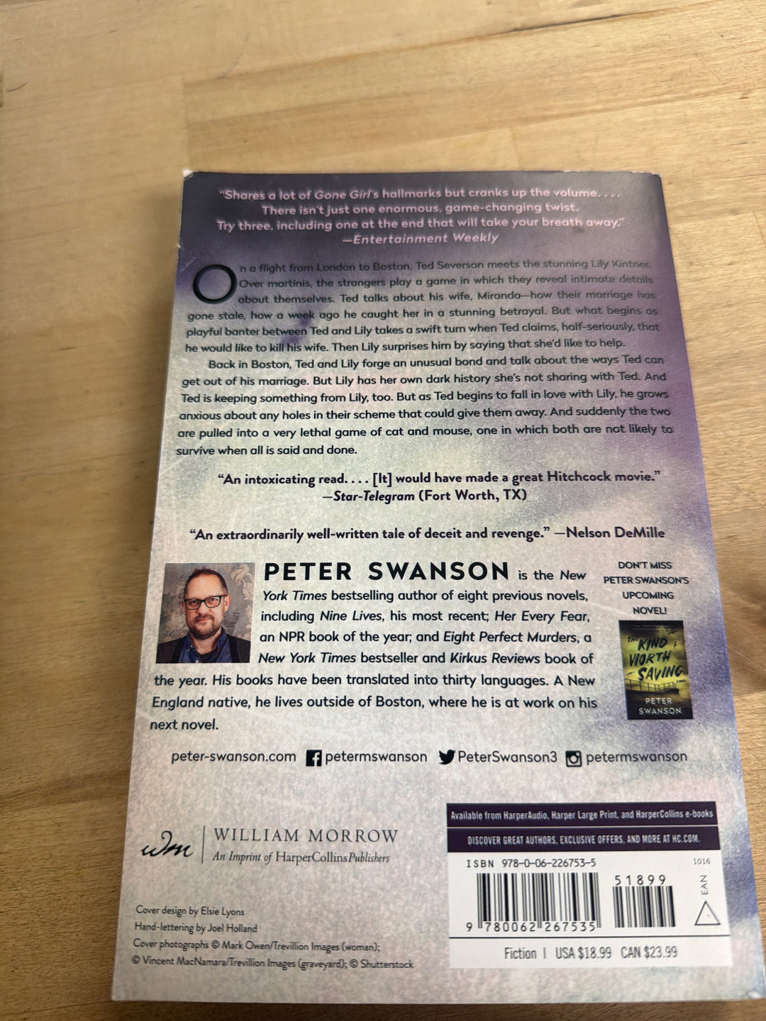 The kind worth killing by Peter Swanson