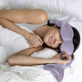 Load image into Gallery viewer, Wisteria Weighted Sleep Mask - Eye Mask

