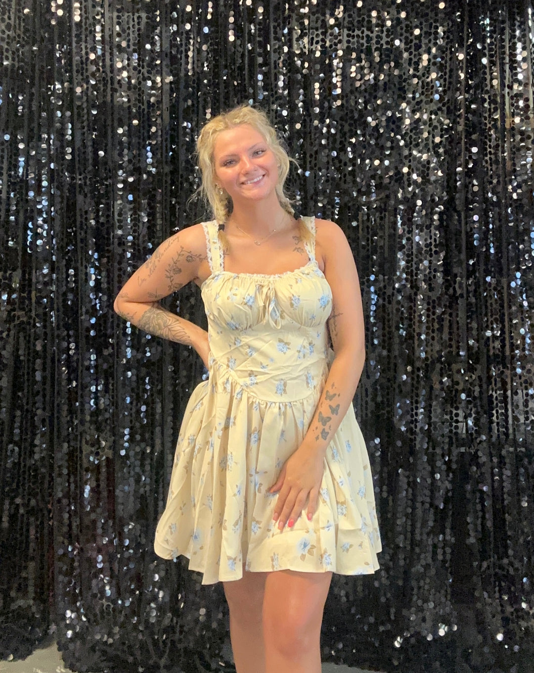 Floral Mini Dress