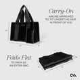 Load image into Gallery viewer, Case-Mate Midnight Black Jelly Tote Bag
