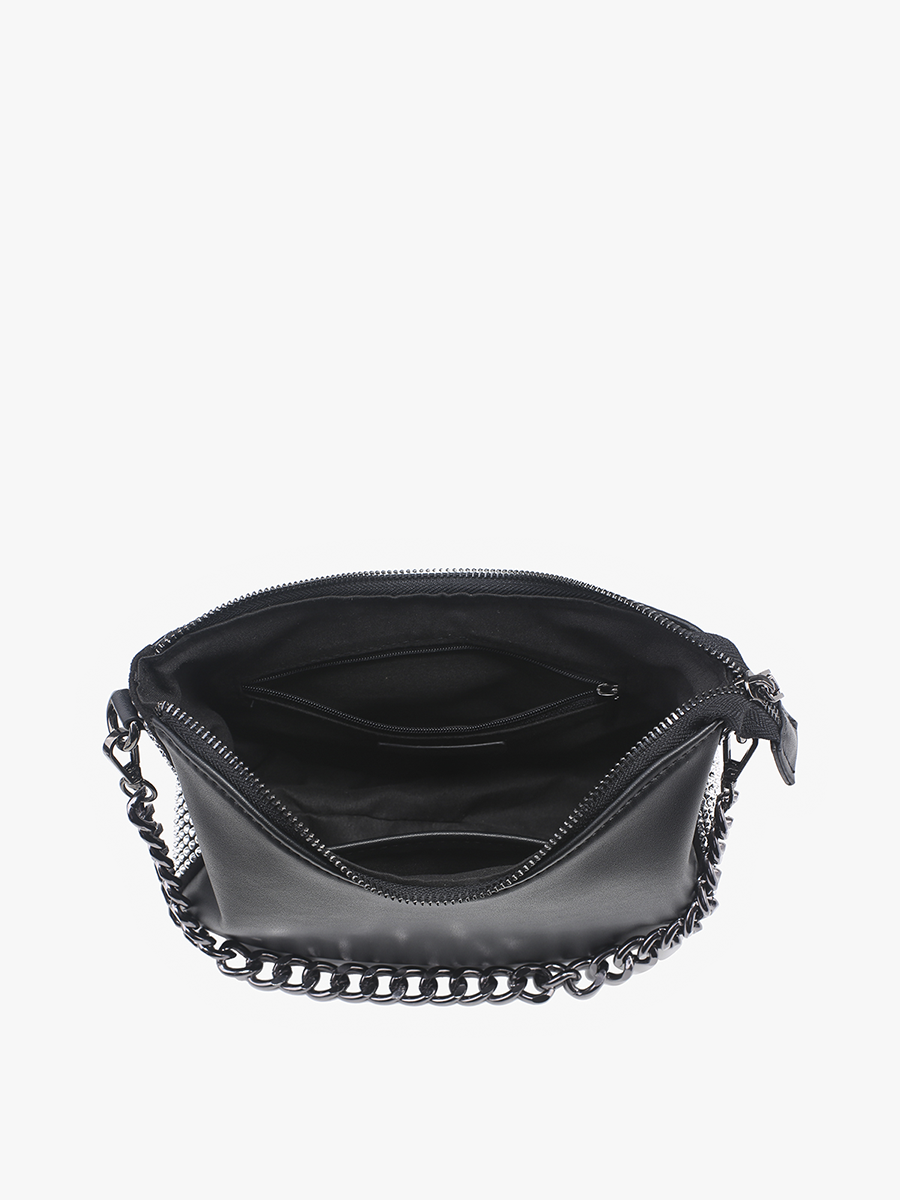 Grommet Detailed Shoulder Bag