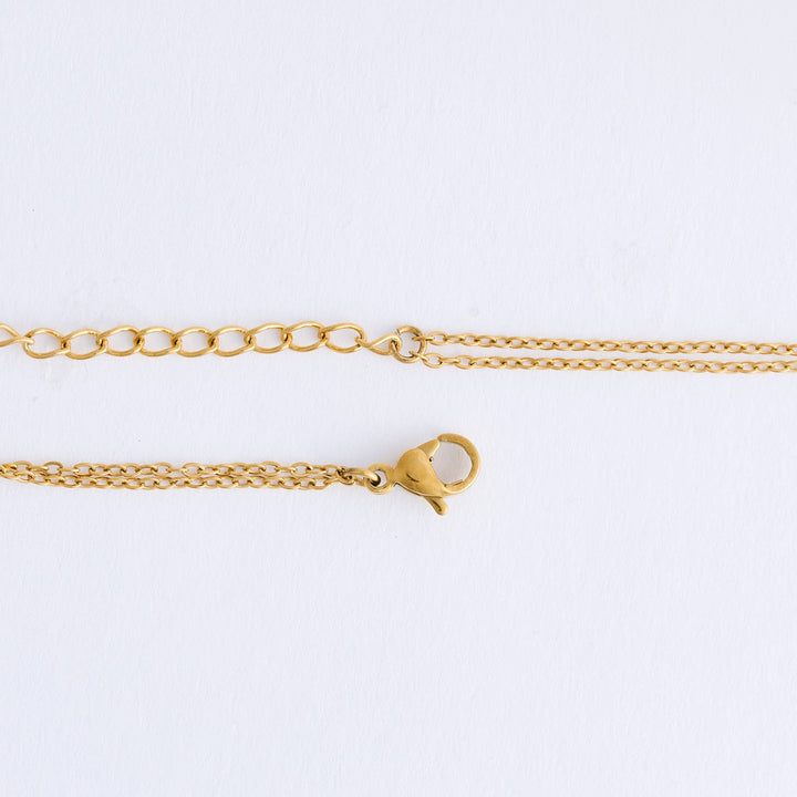 Waterproof Layered Cross Necklace