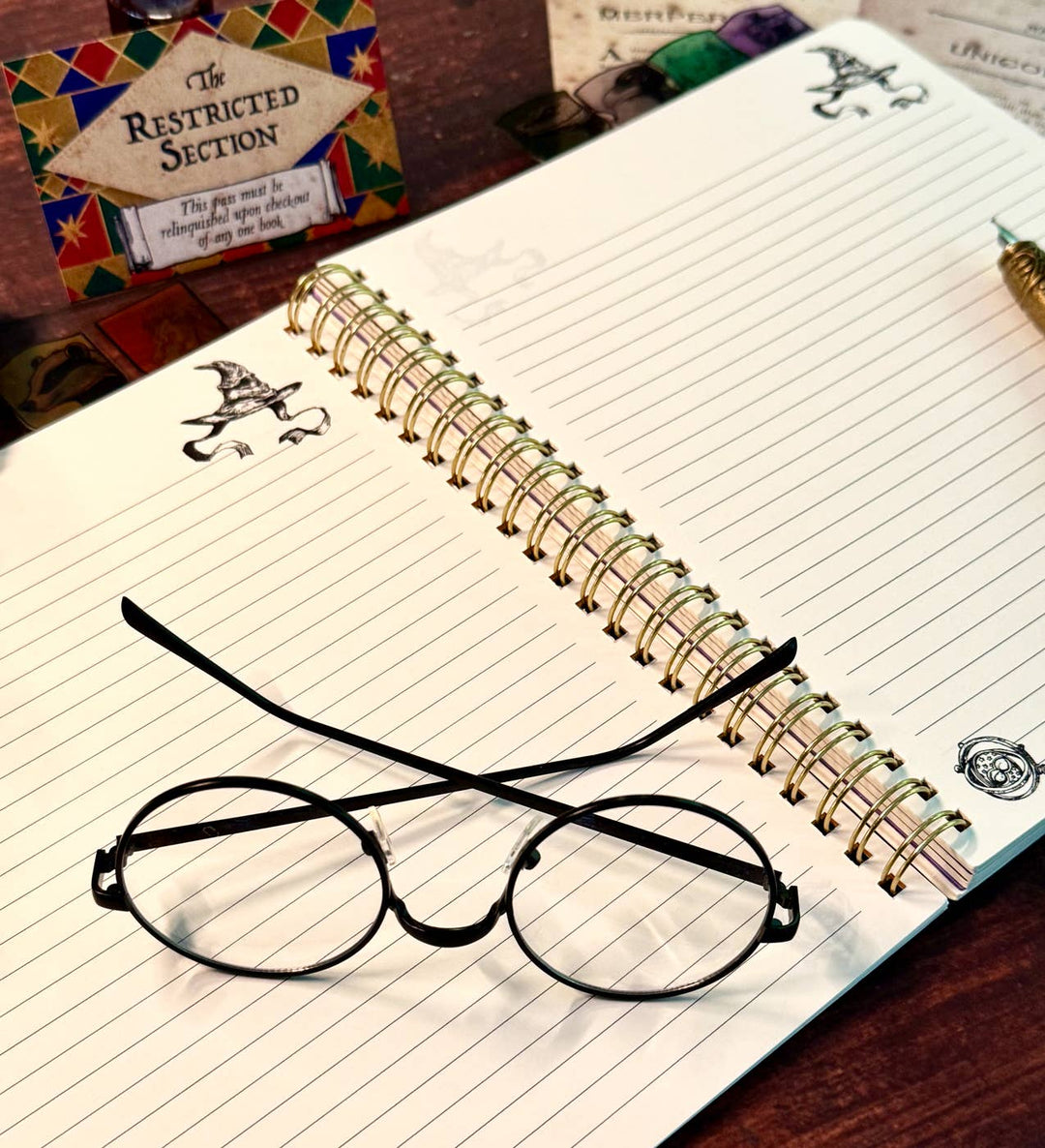 Sorting Hat Tabbed Journal
