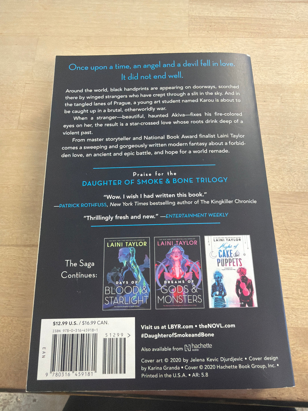 Daughter of smoking, boom by Laini Taylor