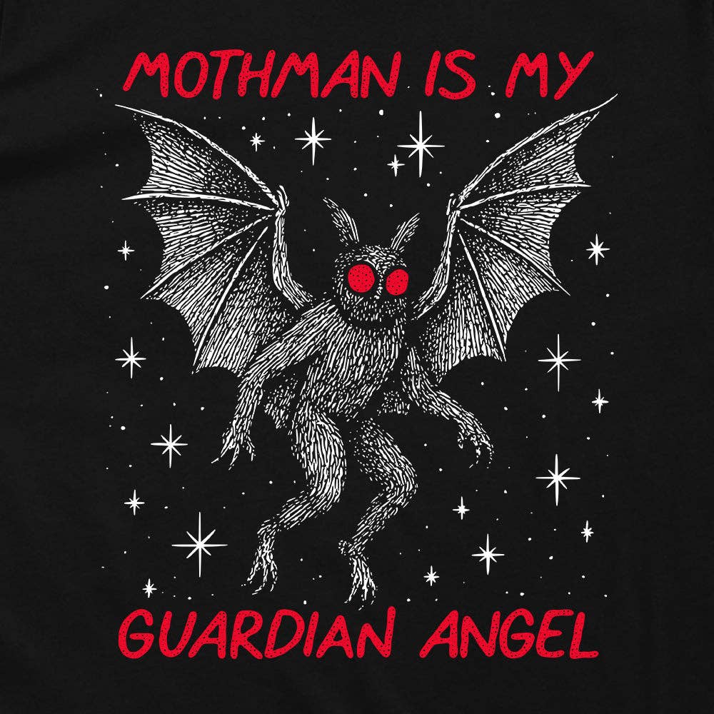 Mothman Is My Guardian Angel Tee