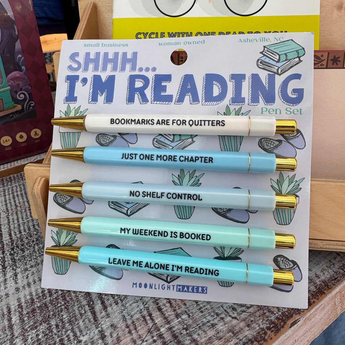 Shh, I'm Reading - Pen Set