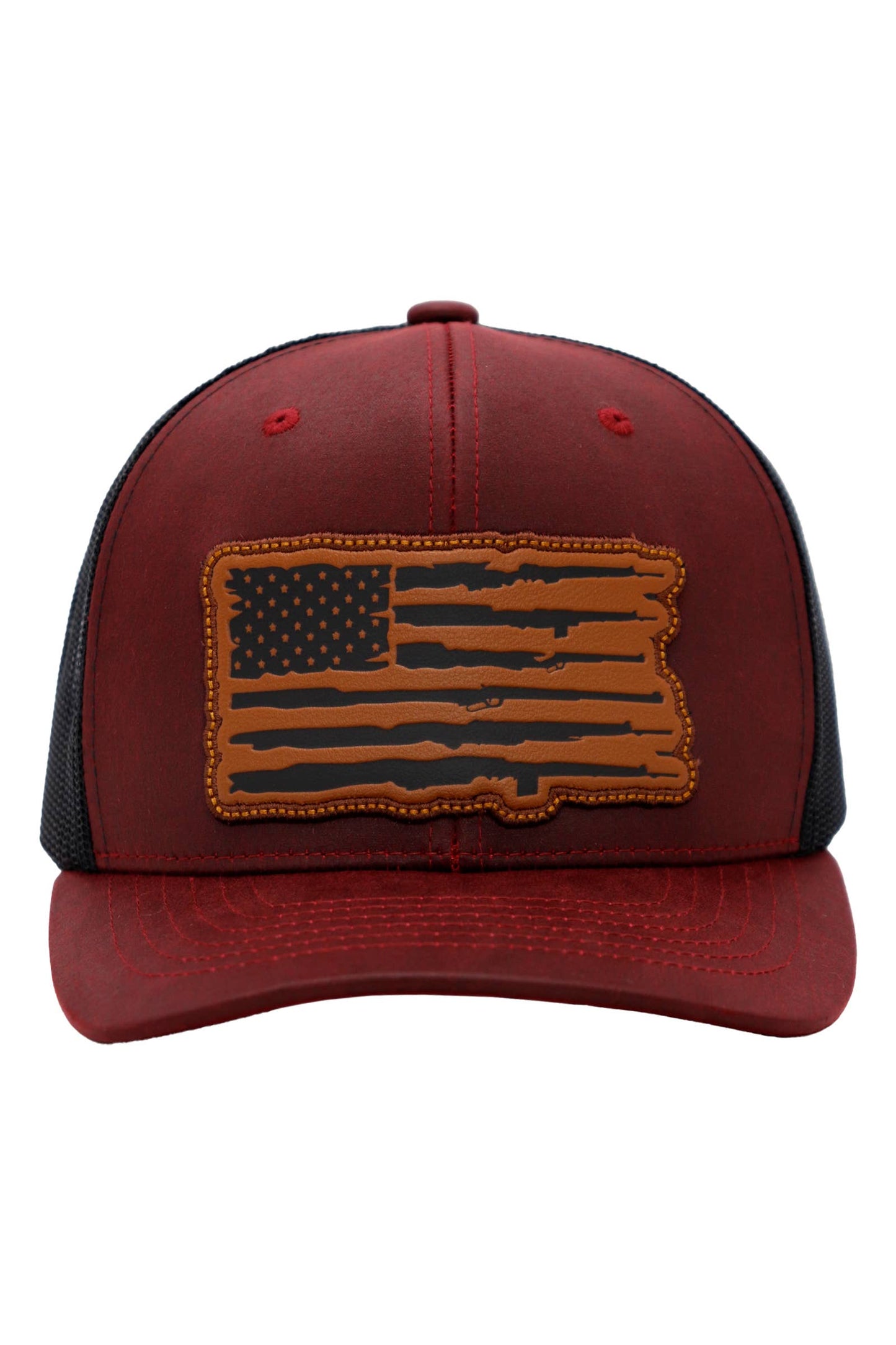 Rifle American Flag Trucker Hat