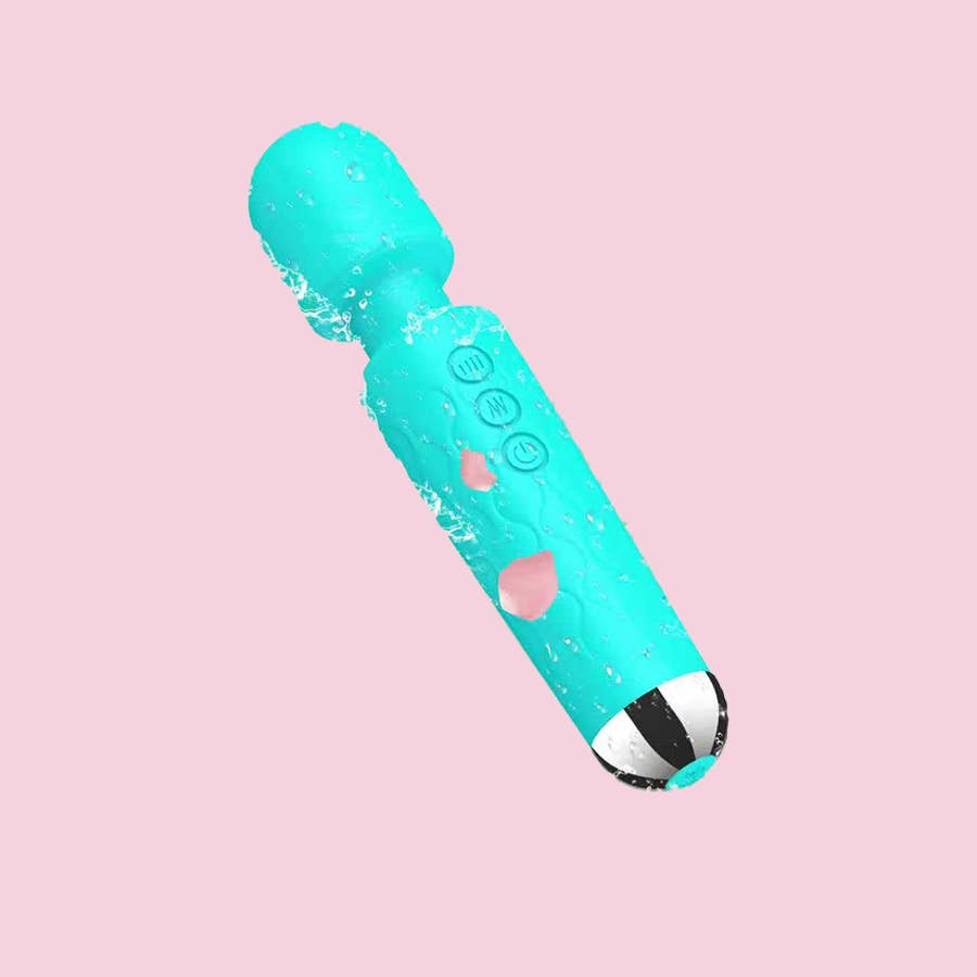 10-frequency vibrator: Light Blue