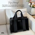 Load image into Gallery viewer, Case-Mate Midnight Black Jelly Tote Bag
