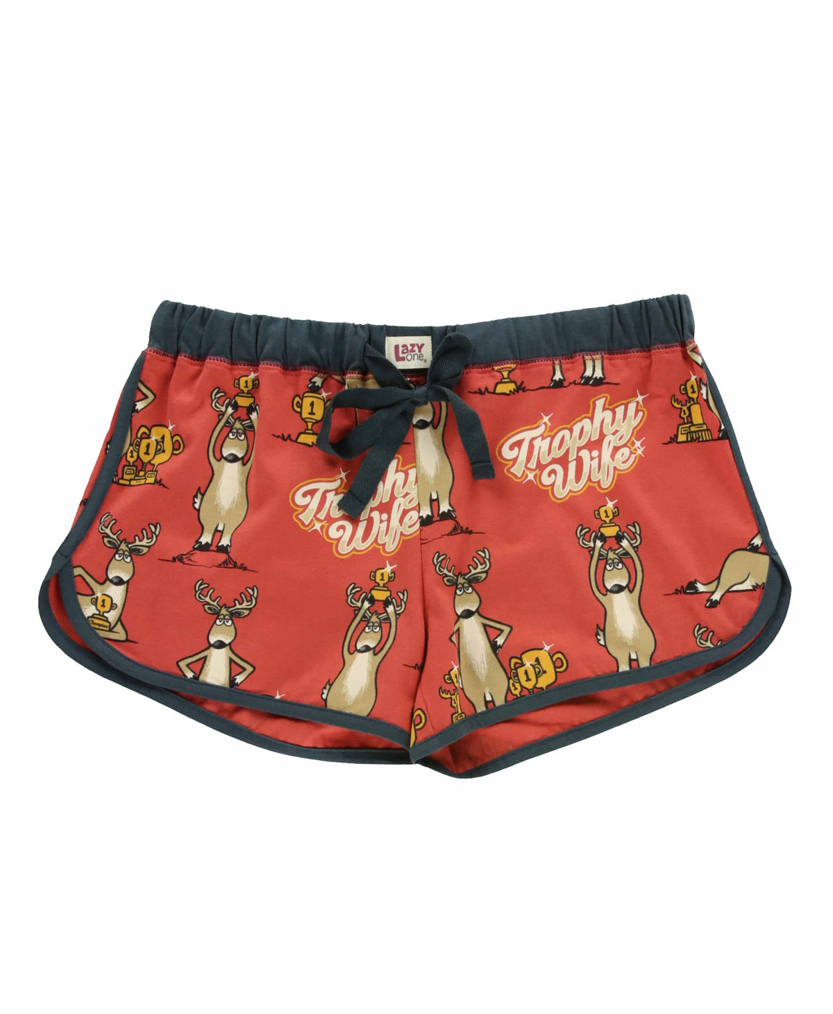 Trophy Wife Pink Women's PJ Shorts: S
