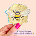 Load image into Gallery viewer, Cute Bee Sticker
