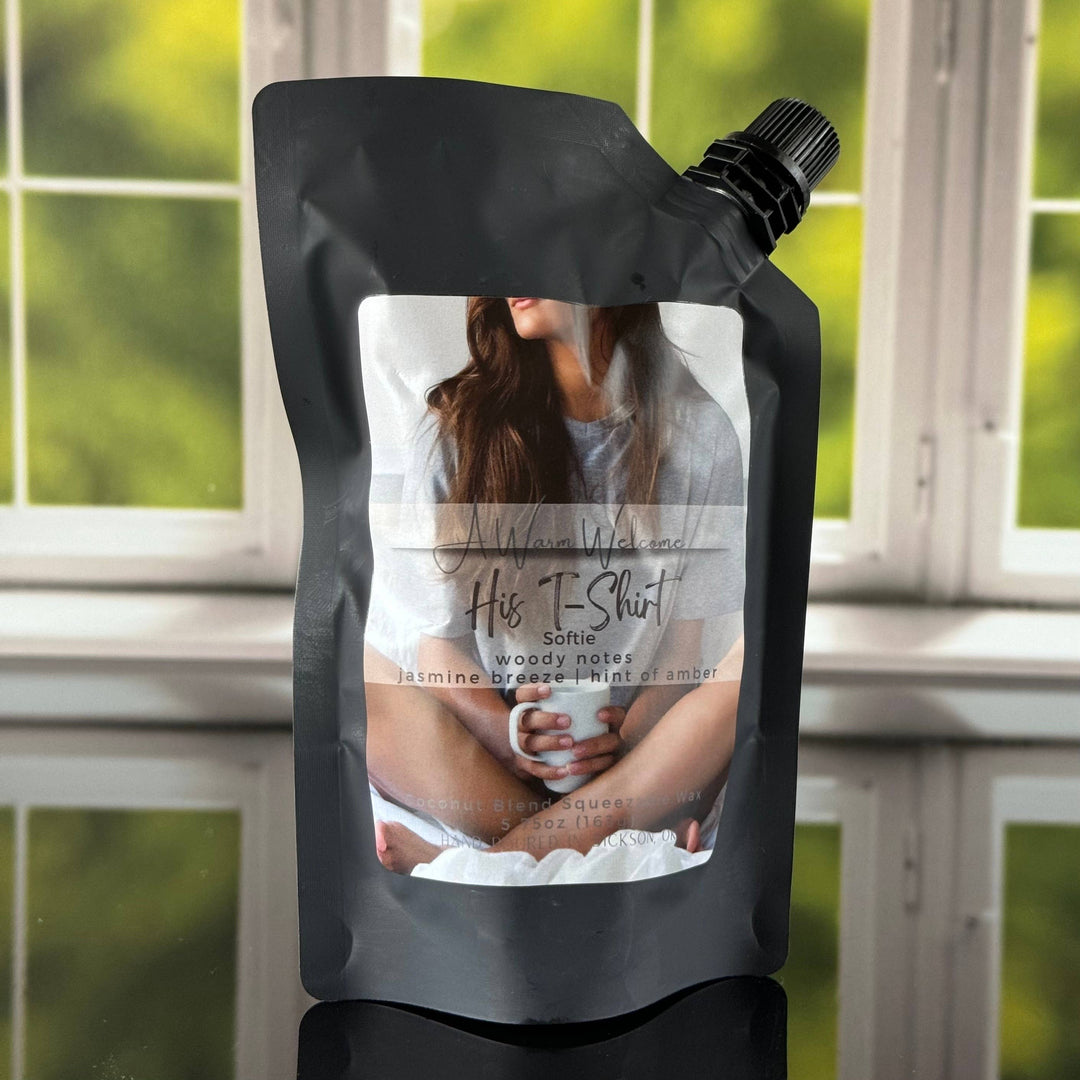 His T-Shirt Sweetheart Squeeze Wax