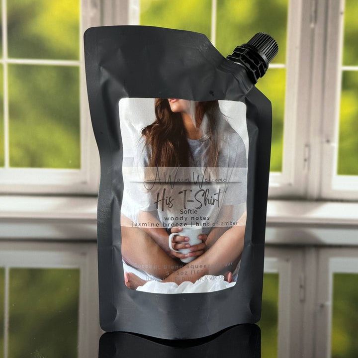 His T-Shirt Sweetheart Squeeze Wax