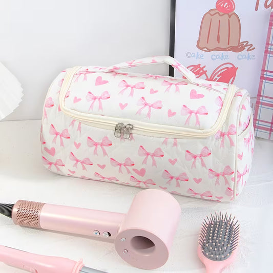 Bow Makeup/Hair Tool Travel Case