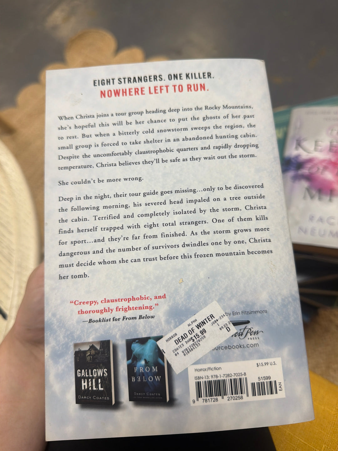 Dead of winter by Darcy Coates