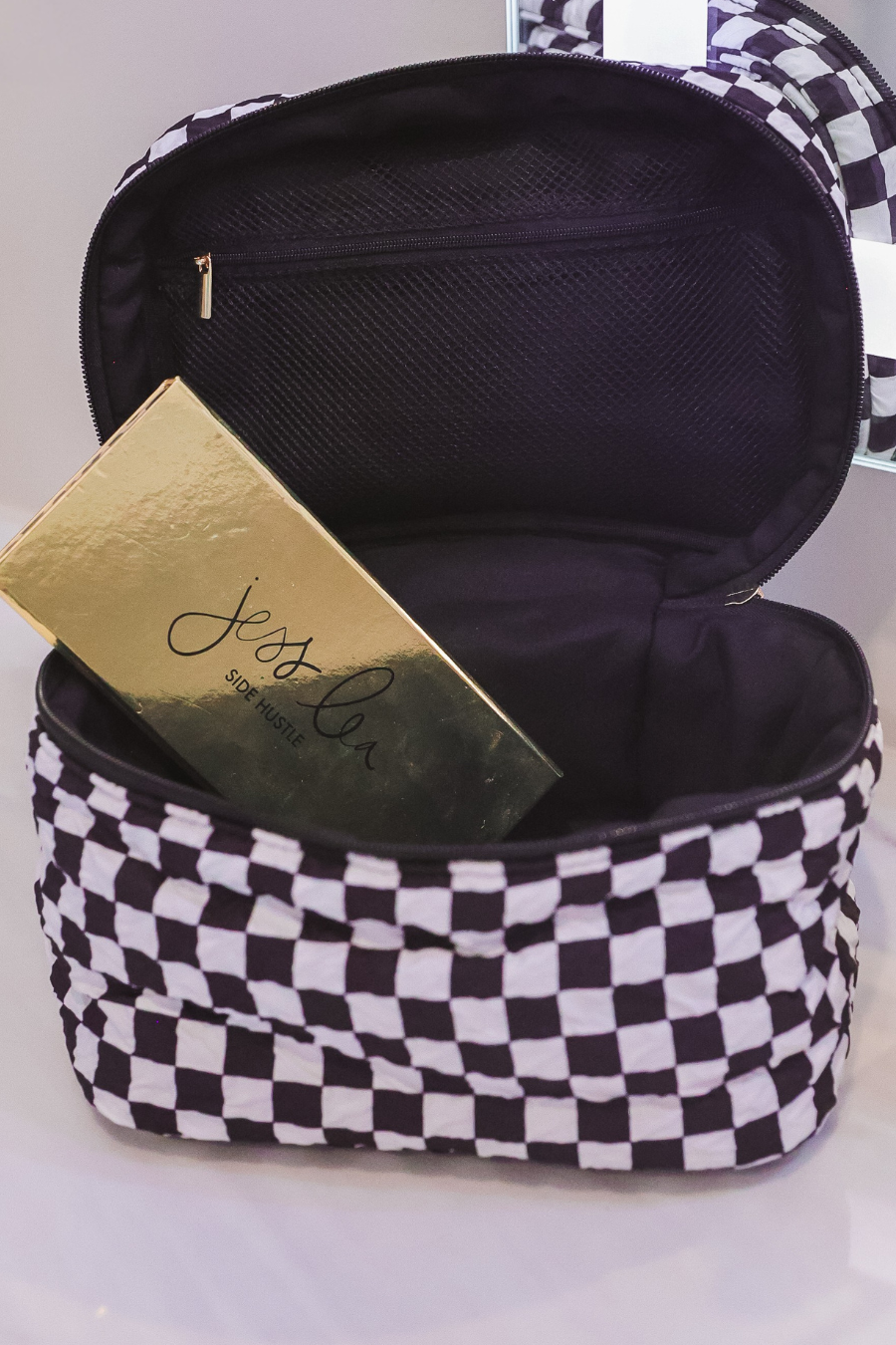Jetsetter Quilted Bag - Checkered