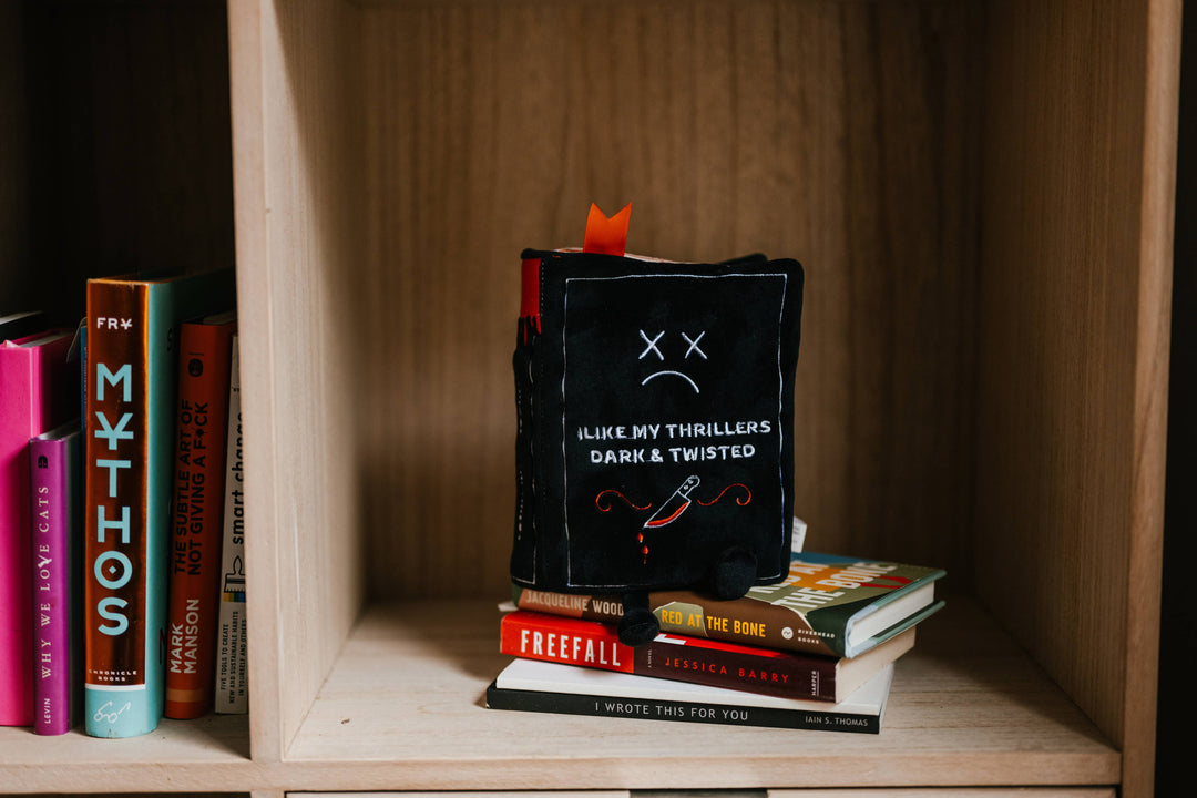 Dark Thrillers Book Plushie