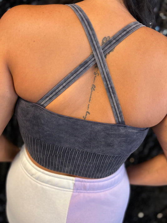 Seamless Criss Cross Bralette