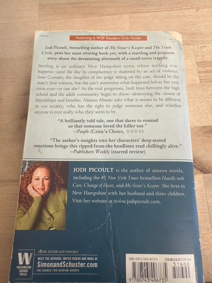 Nineteen minutes by Jodi picoult