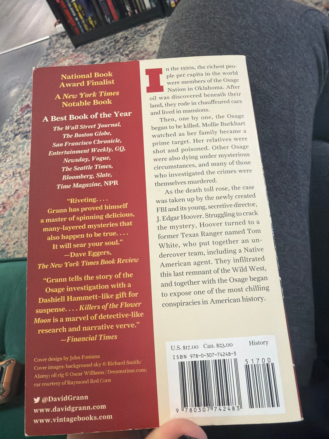 Killers of the flower moon by David grann