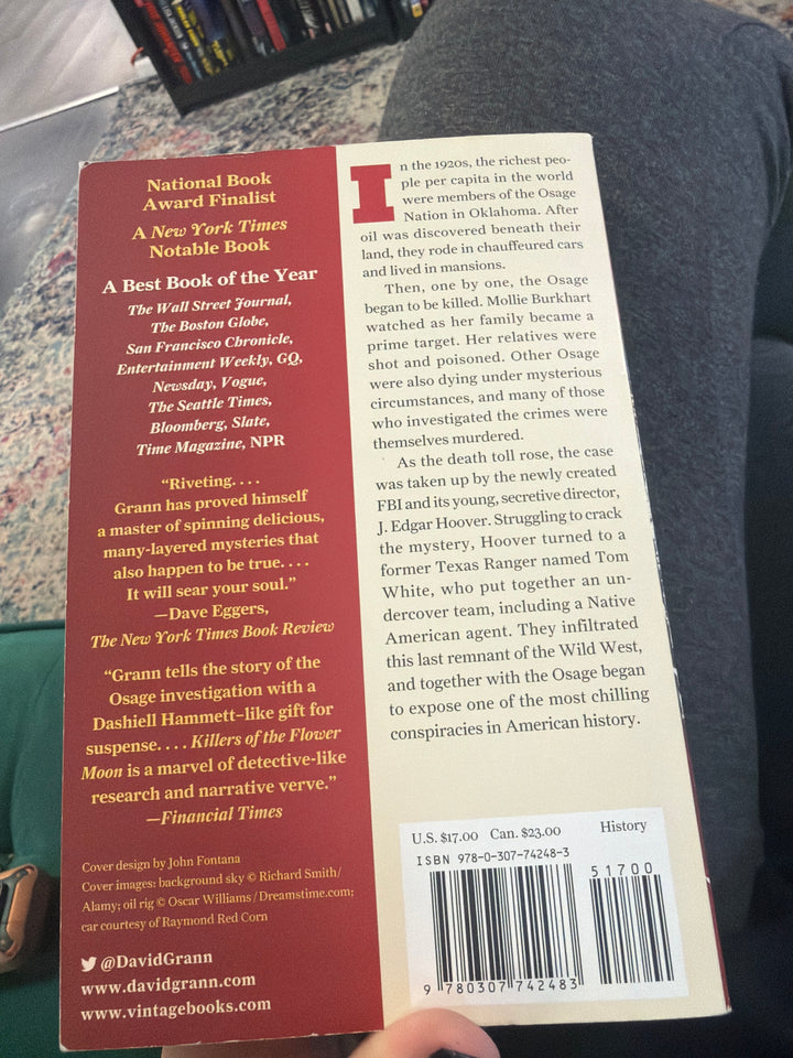 Killers of the flower moon by David grann