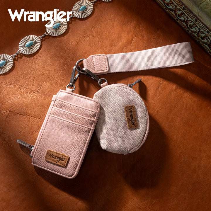 Wrangler Camo Dual Wristlet
