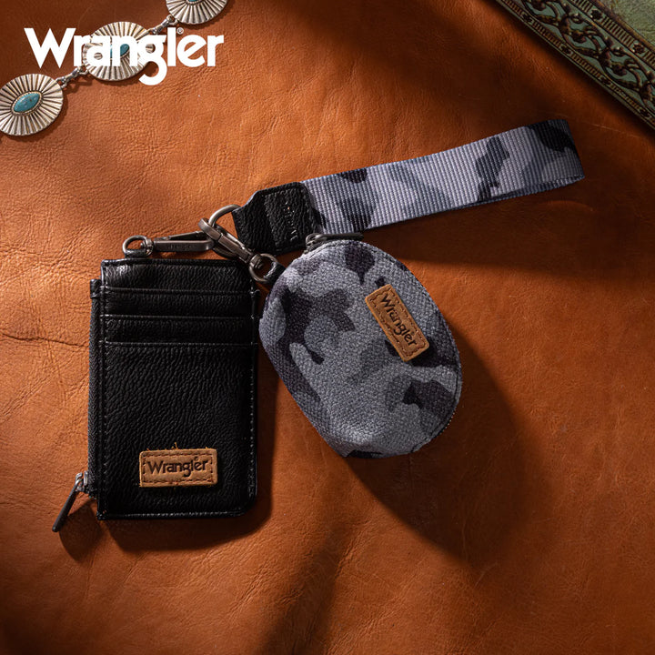 Wrangler Camo Dual Wristlet