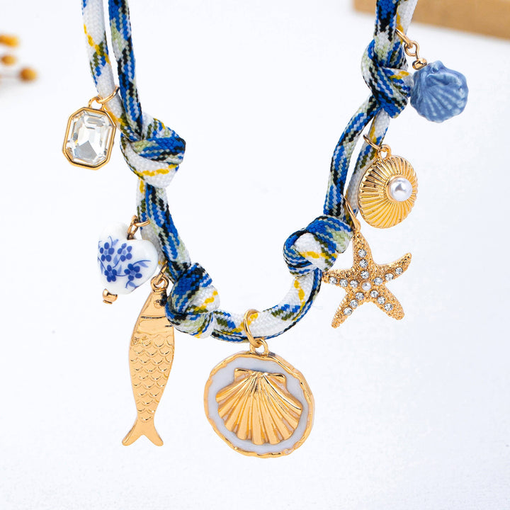 Rope Starfish Necklace