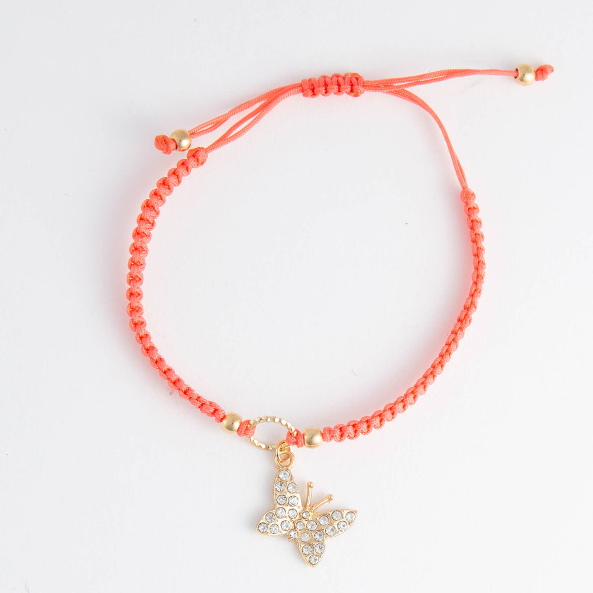Adjustable Butterfly Anklet