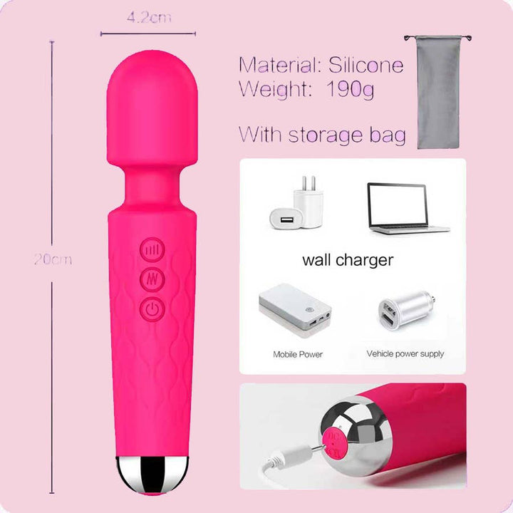 10-frequency vibrator: Light Blue