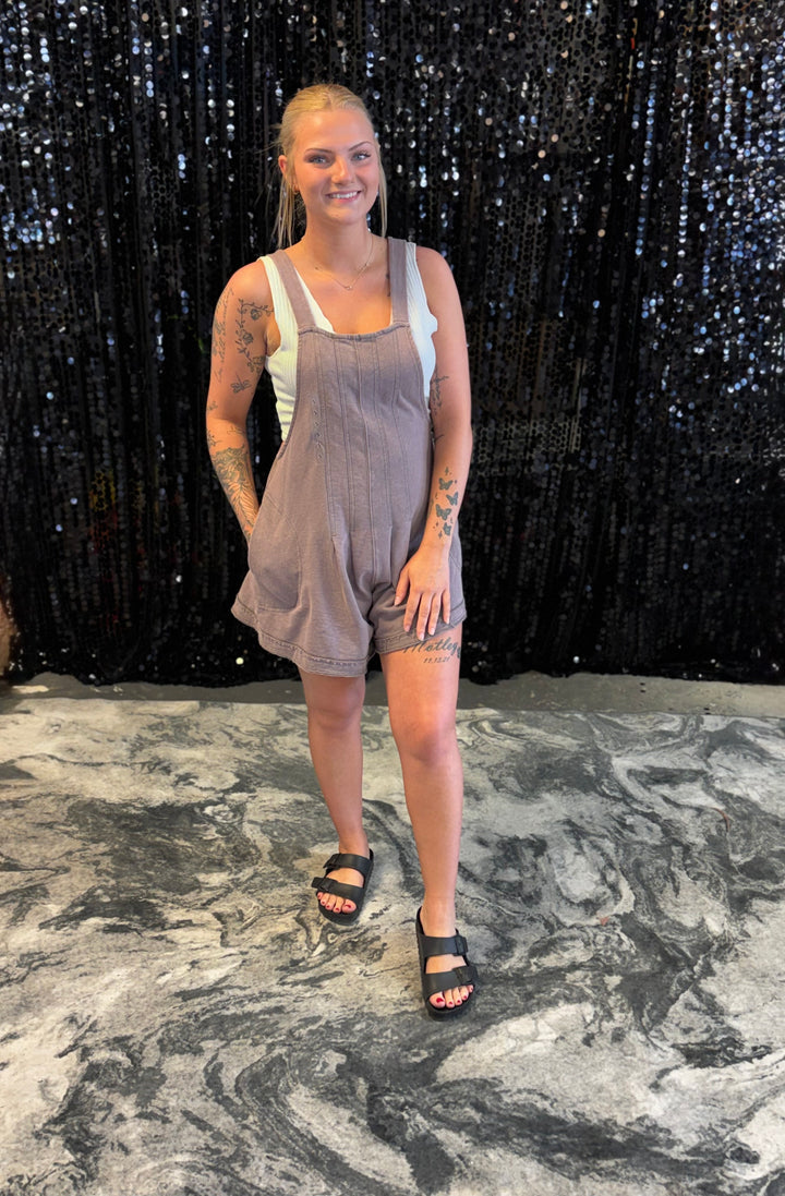 Washed Romper