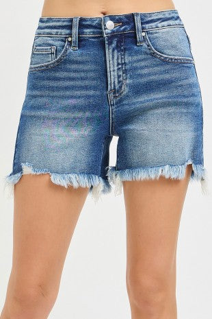 Risen Denim Shorts
