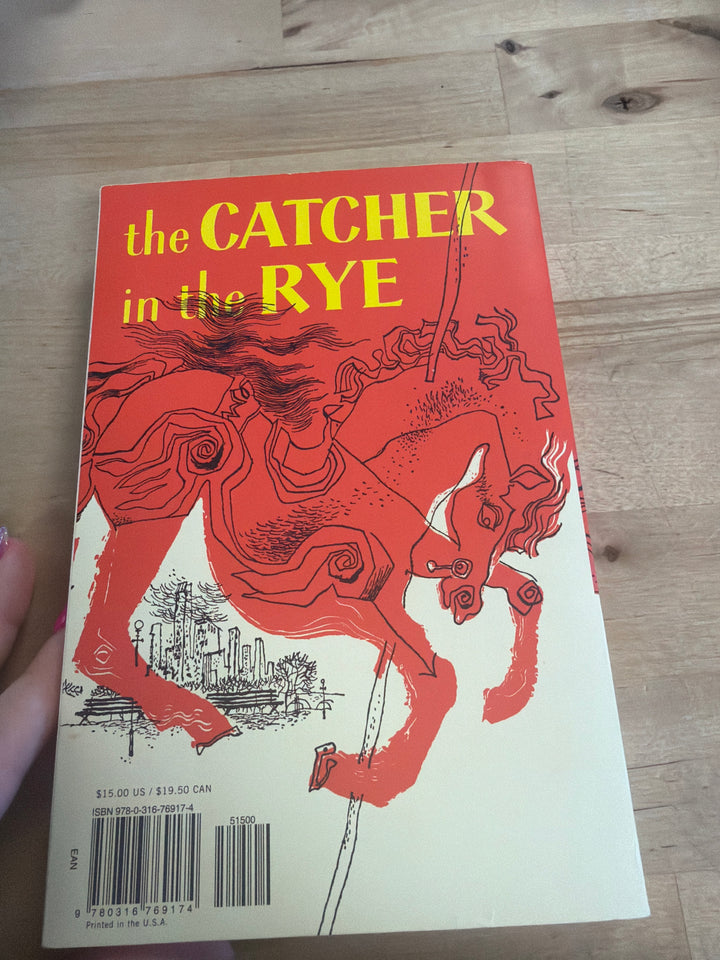 The catcher in the rye by j d Salinger