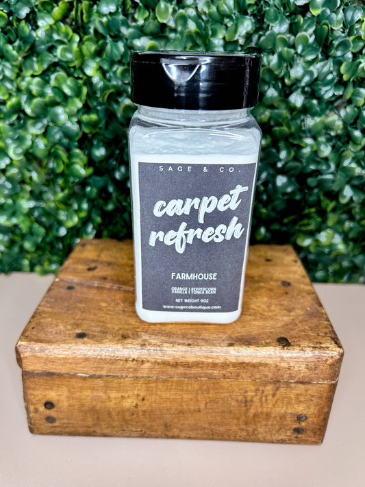 Carpet Refresh Powder - Vanilla + Oak