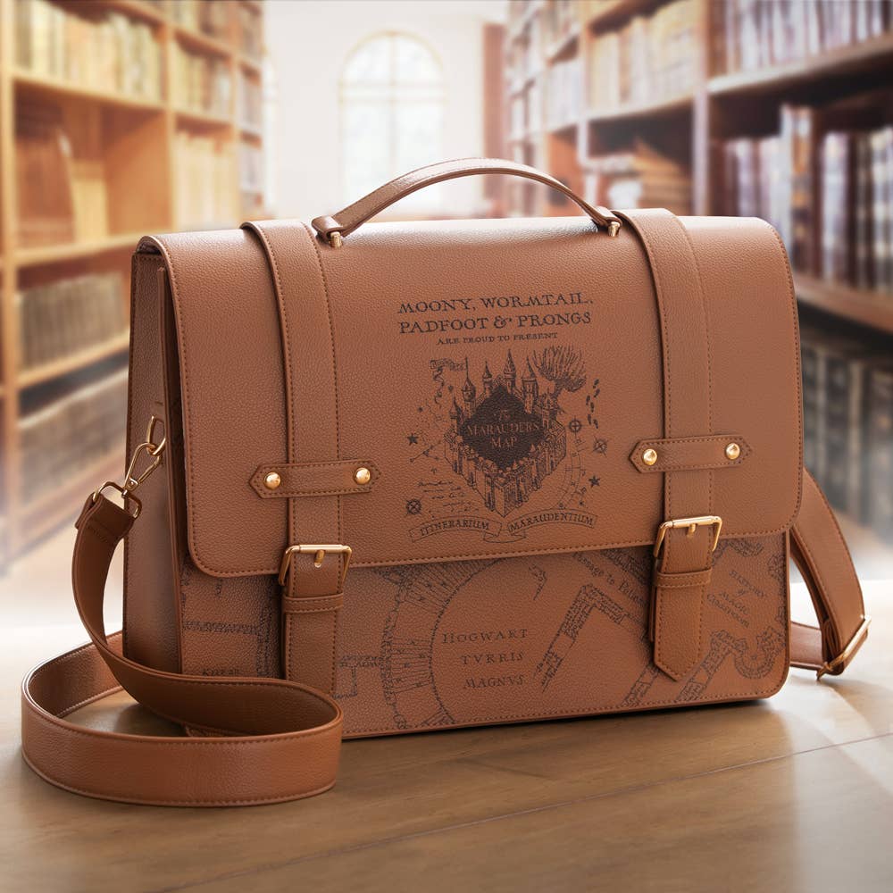 Marauder's Map Messenger Tote Bag