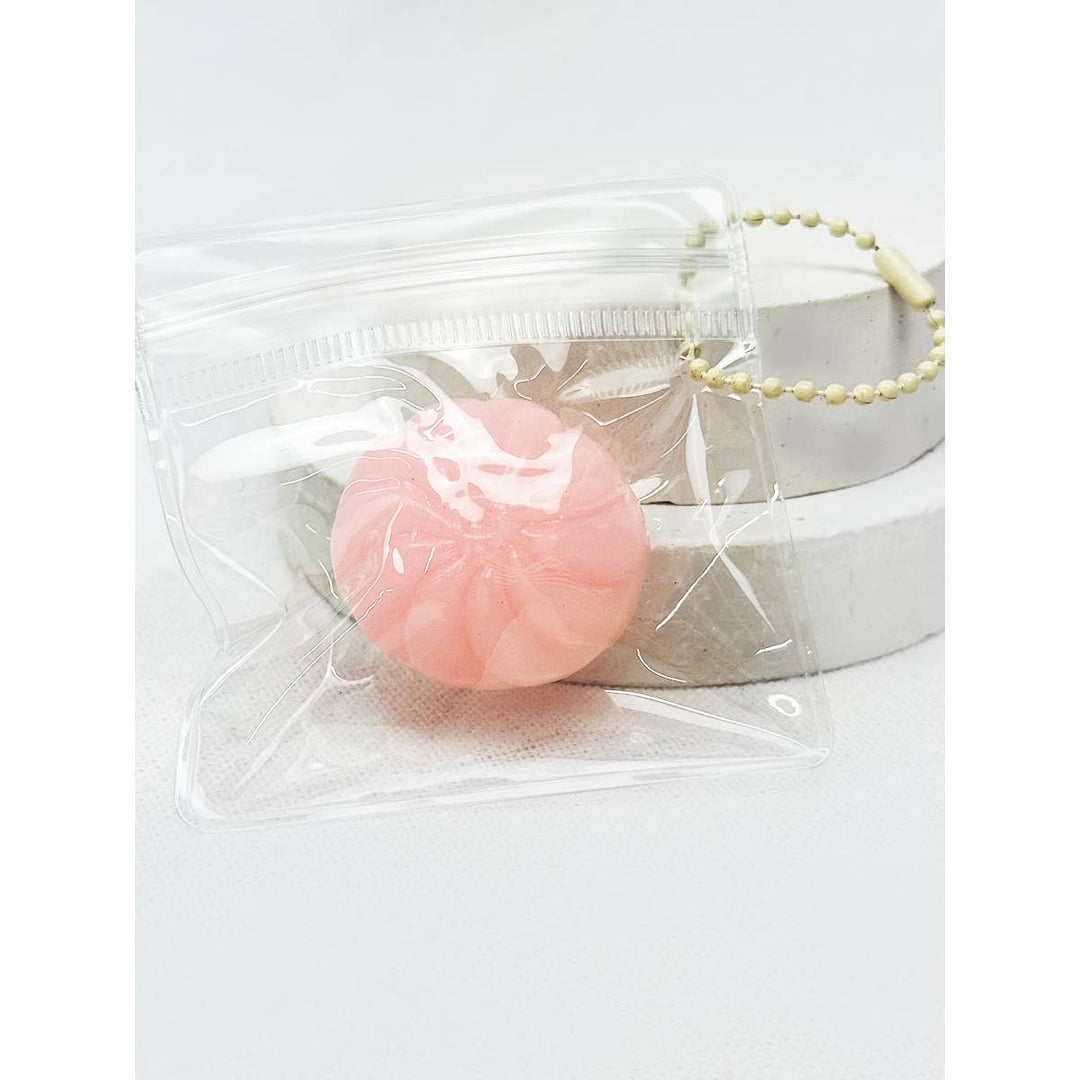 Mini Dumpling Squishy with Key Ring
