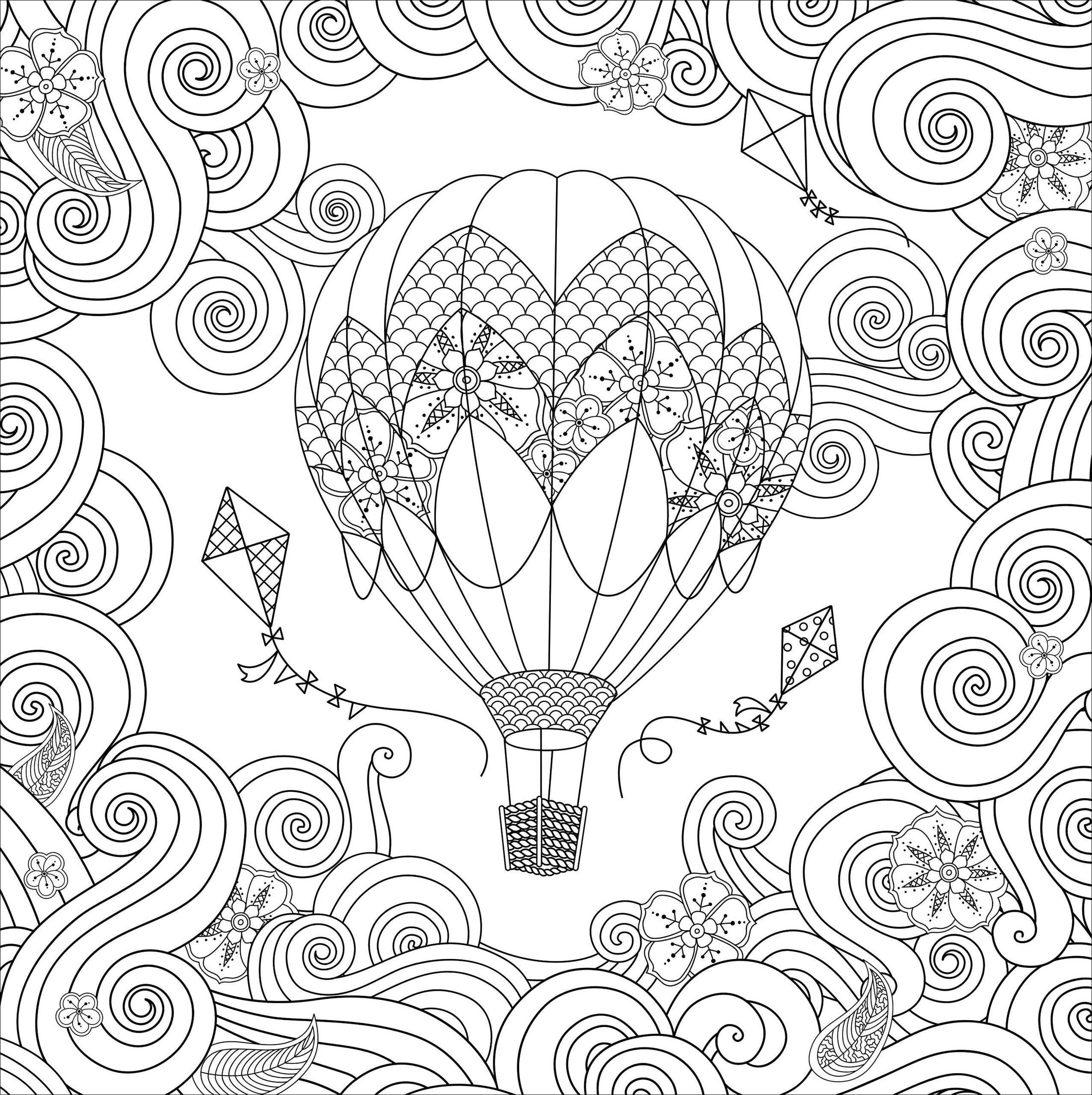 Boho Dreams Adult Coloring Book