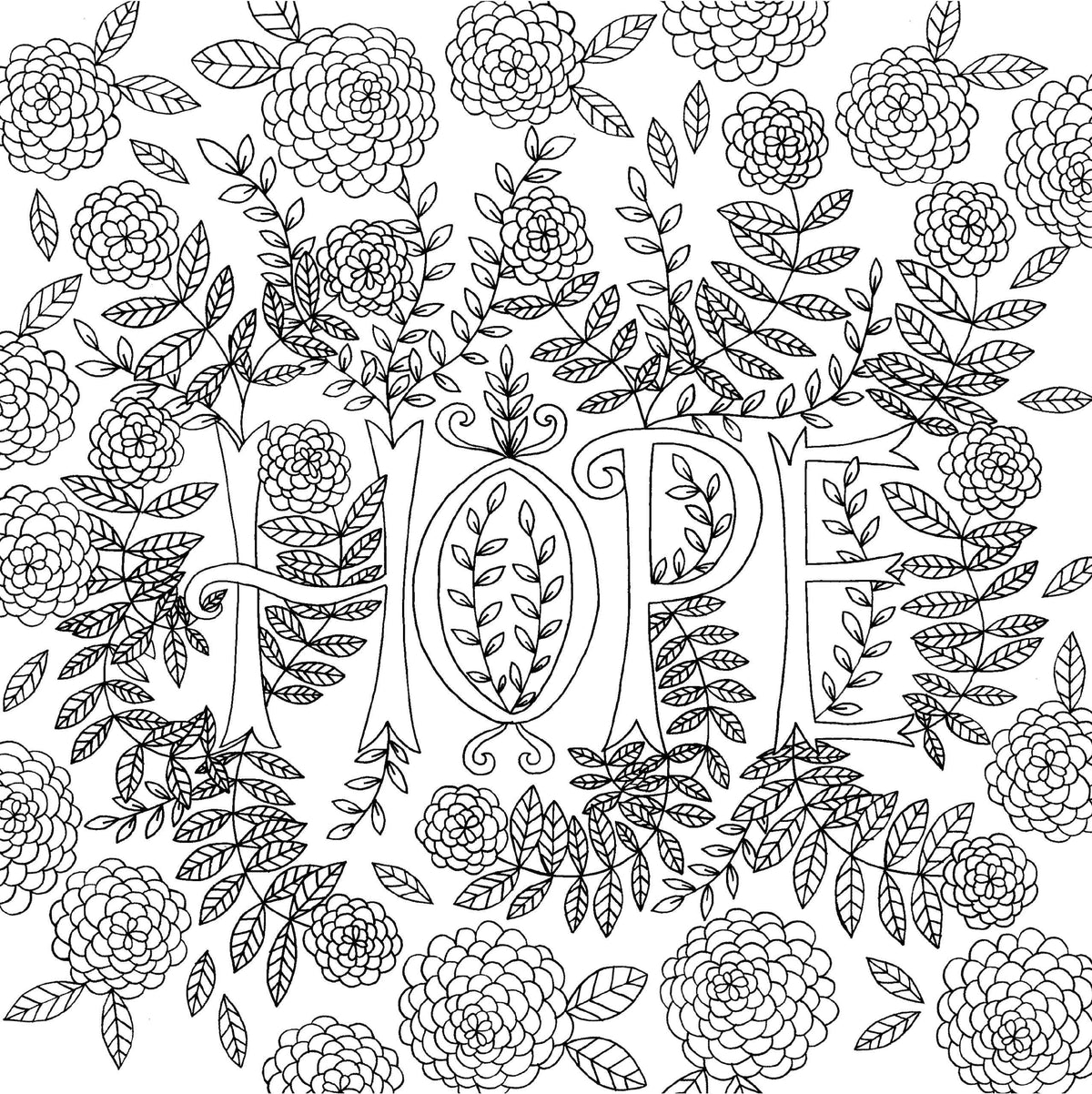 Color Me Blessed Artist's Coloring Book