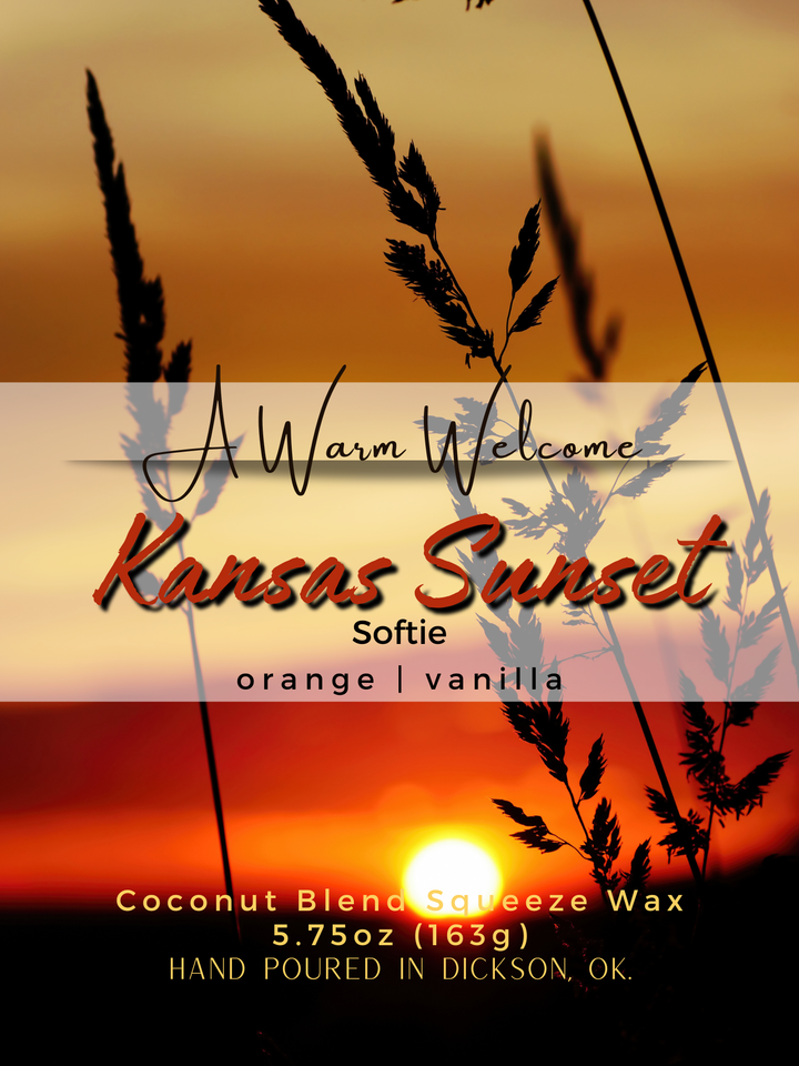 West Virginia Sunset Squeeze Wax