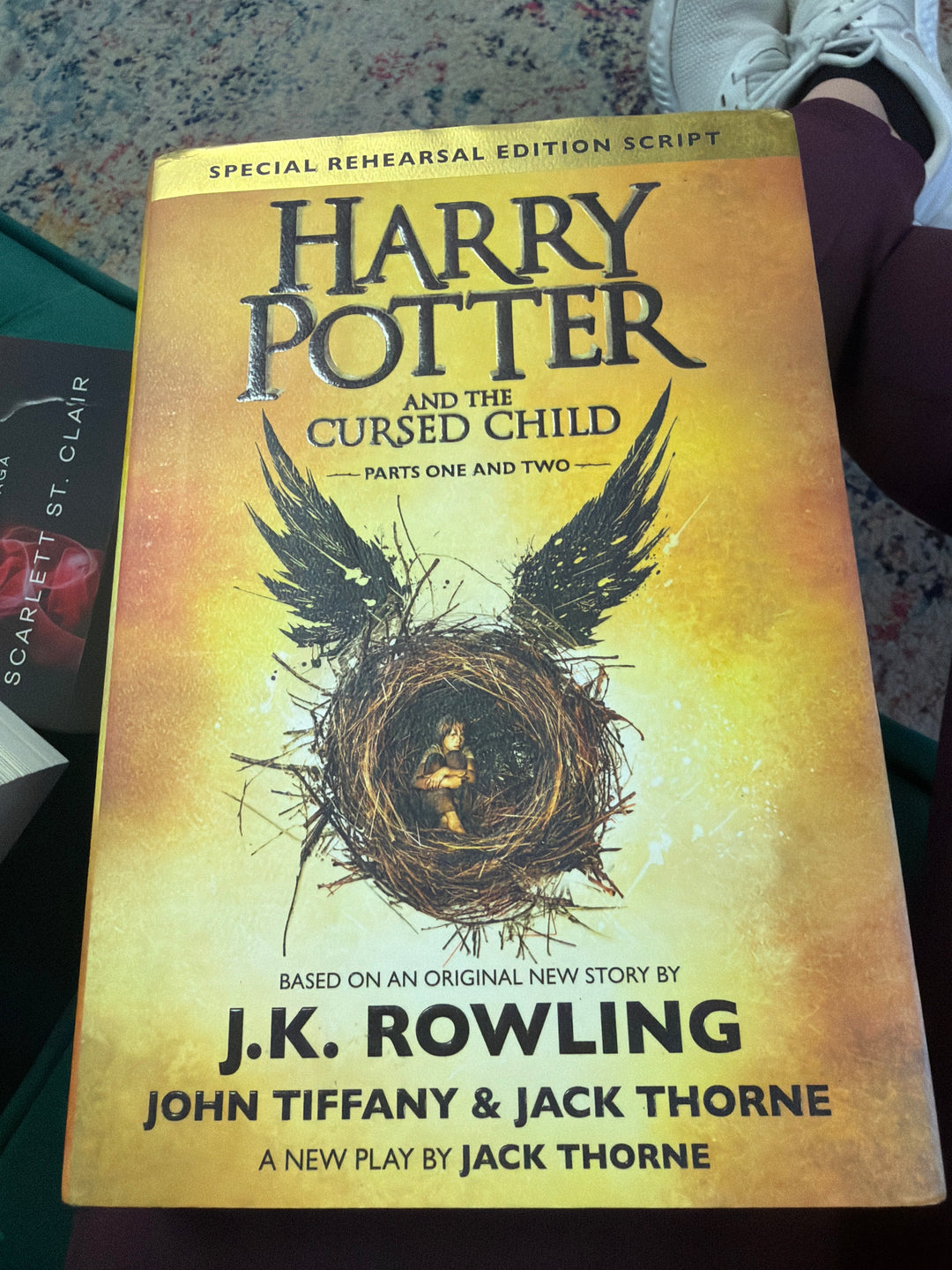 Harry Potter and the cursed child by jk Rowling