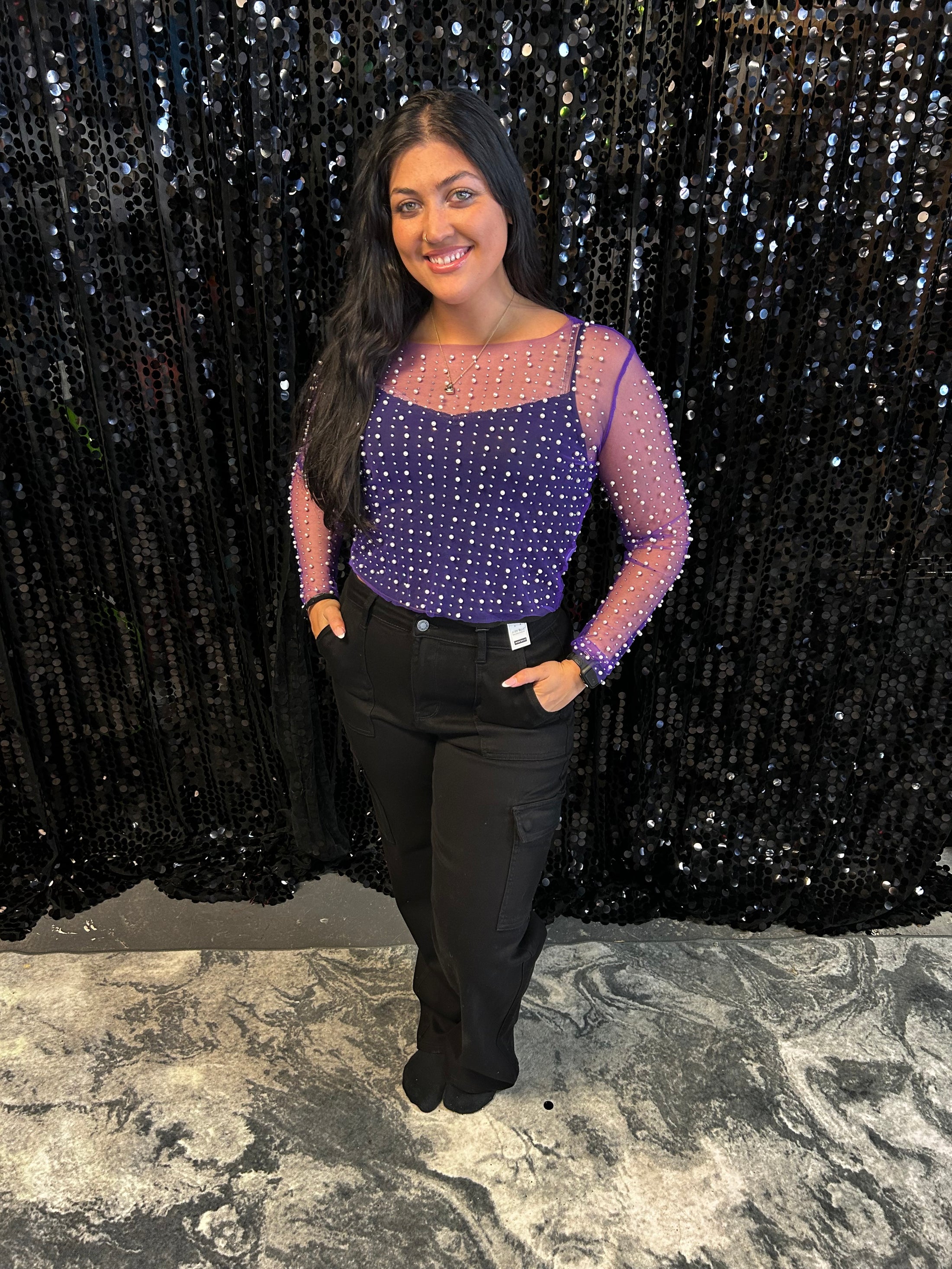 Judy Blue High Waisted Cargo Wide